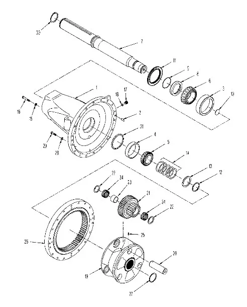 377650A1 - Шайба упорн. центр. роликов шест.сат. редукт. планет. моста 500сер. TJT9./St.